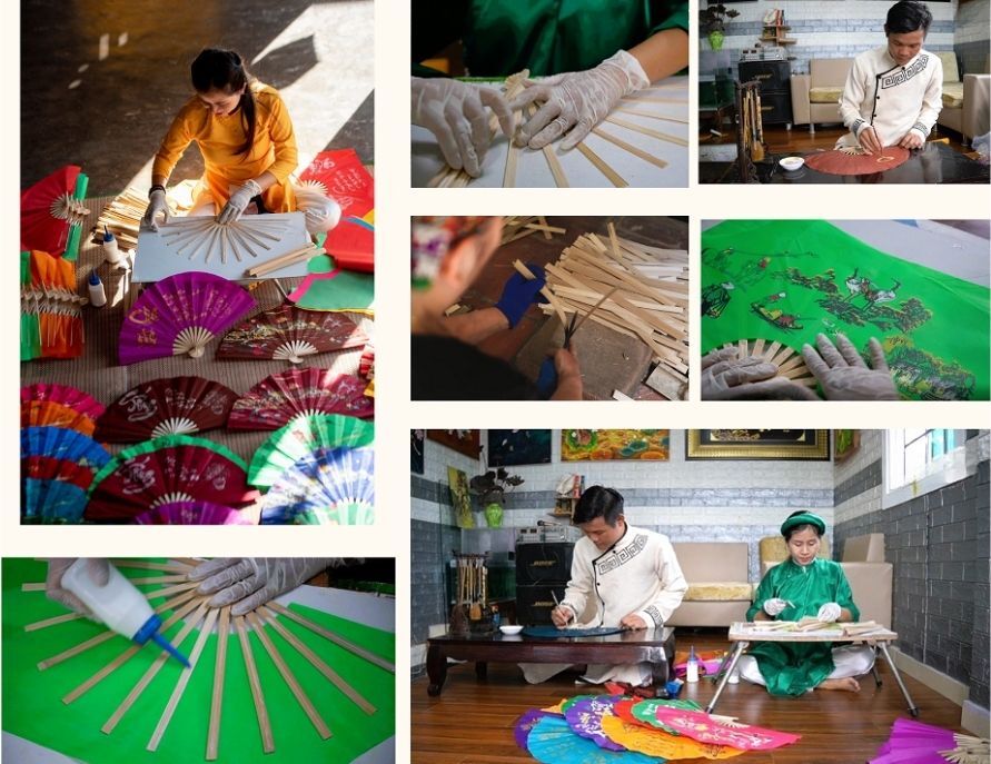 Learn Hue’s fan-making with expert guidance